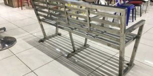 Stainless Steel Waiting Bench