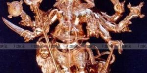 Vinayaga Copper Sculpture