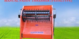 Pedal Operated Paddy Thresher