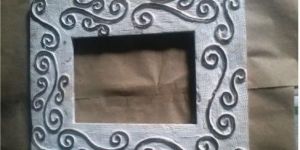 White Wooden Photo Frame