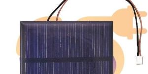 60mm X 50mm 6V 65mAh Rectangle Shape Polycrystalline Mini Epoxy Solar Panels with JST