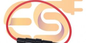 Fuse Holder Inline Screw Type with 1015 18 AWG Wire