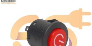 SPCO ON/OFF/ON 3 pin self lock push button switch