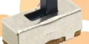 SS12D00 0.3A 30V SPDT 3 pin metal body panel mount plastic handle slide switch