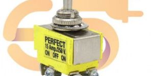 TEN1322 15A 250V 6 Pin DPCO Heavy Duty Metal Body Toggle Switches