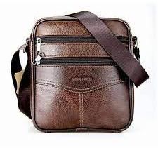 Leather Mens Sling Bag