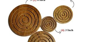Wooden Maze Puzzle
