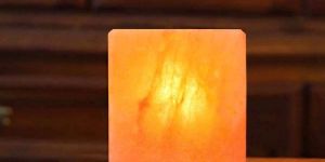 Himalayan Salt Cube Lamp