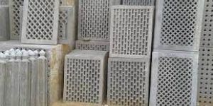 White Jali Concrete