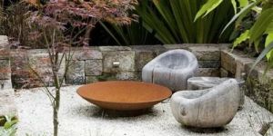 Corten Steel Fire Bowl