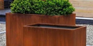 Corten Steel Planters
