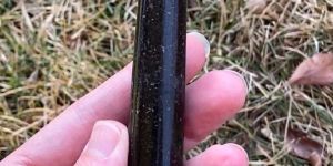Nuummite Healing Smooth Massage Wand