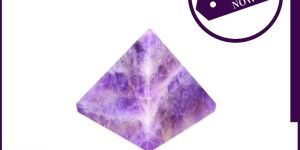 Purple Amethyst Pyramid