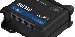 4G Dual SIM Industrial Router 4 Ethernet WiFi RUT950
