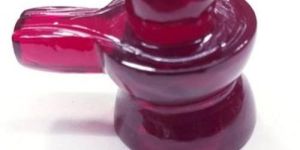Synthetic Ruby Shivling