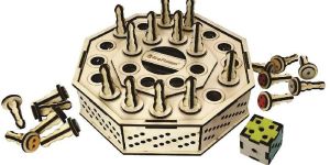 Wooden Memory Chess Game