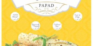 Round Udad Papad