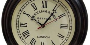 Wooden Vintage Wall Clock