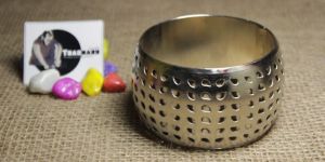 Fashionable Wide Brass Bangle