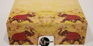 Custom Meena Printed Large MDF Box