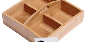 Wooden Dry Fruit Box Wooden Dry Fruit Serving Box Dry Fruit Serving Tray from Tradnary