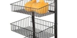 Metal Basket Rack