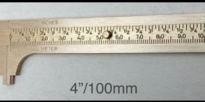 Pocket Brass Vernier Calipers 100mm