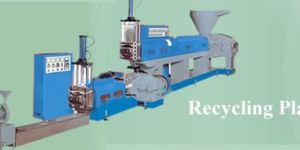 Double Extruder Plastic Recycling Plant
