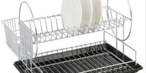 Stainless Steel Dinner Dish Rack