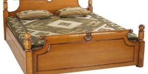 Wooden Double Bed