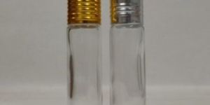10ml Glass Roll on with Good / silver Bottle