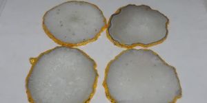 White Agate Costar Electrocorted