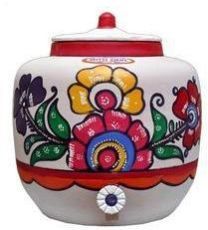 Clay Water Pot White