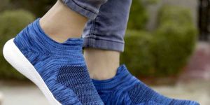 Neoron Royal Blue Casual Running Socks Shoes for men's