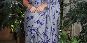 Printed Rayon Saree