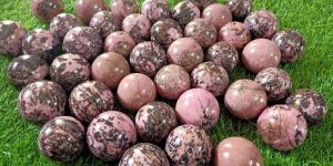 Rhodonite Sphere