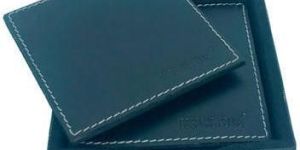 Leather Square Coaster