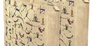 15X19X8 Jute Shopping Bag