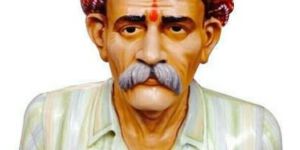 Marble Old Man Statue