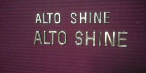 Grooved Welcome Board