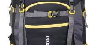 Travel Point 65 L Grey and Black Hiking Rucksack Bag