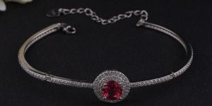 Amethyst Red Crystal Bracelet