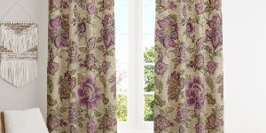 HD Digital Printed Curtain, 9FT