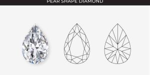 Pear Shaped Diamonds