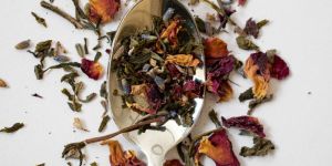 Rose Lavender Mint Green Tea