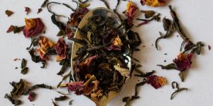 Rose Oolong Green Tea
