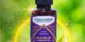 Cannarma ULTRA PREMIUM Pain Relief Massage Oil, 50ml
