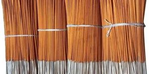 12 Inch Brown Raw Incense Sticks