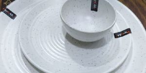 Spiral Full Plate Set with Half Plate and Veg Bowl