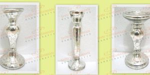 Glass Candle Holders